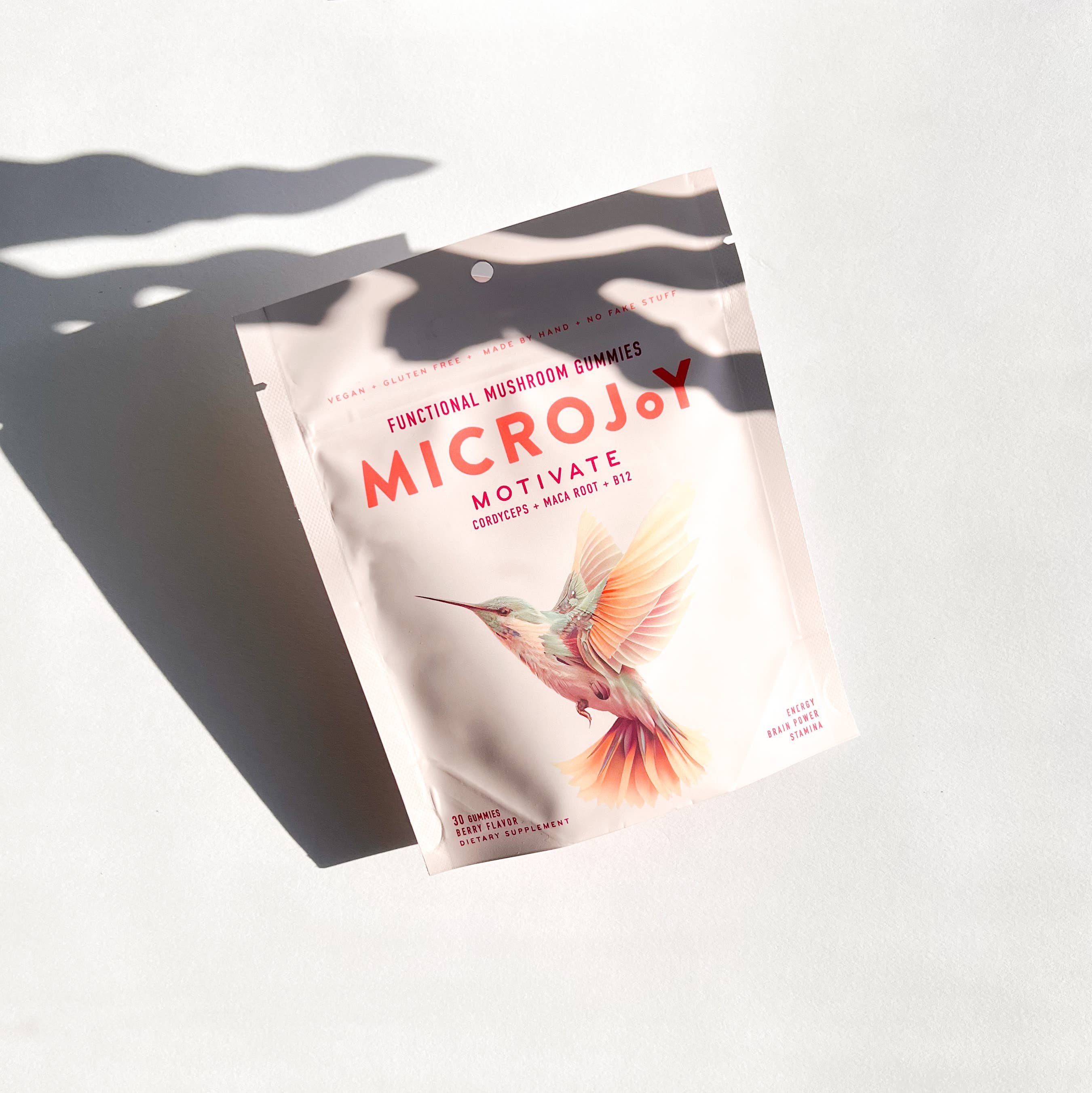 Motivate Mushroom Gummies (30) / Vegan Supplement / Energy
